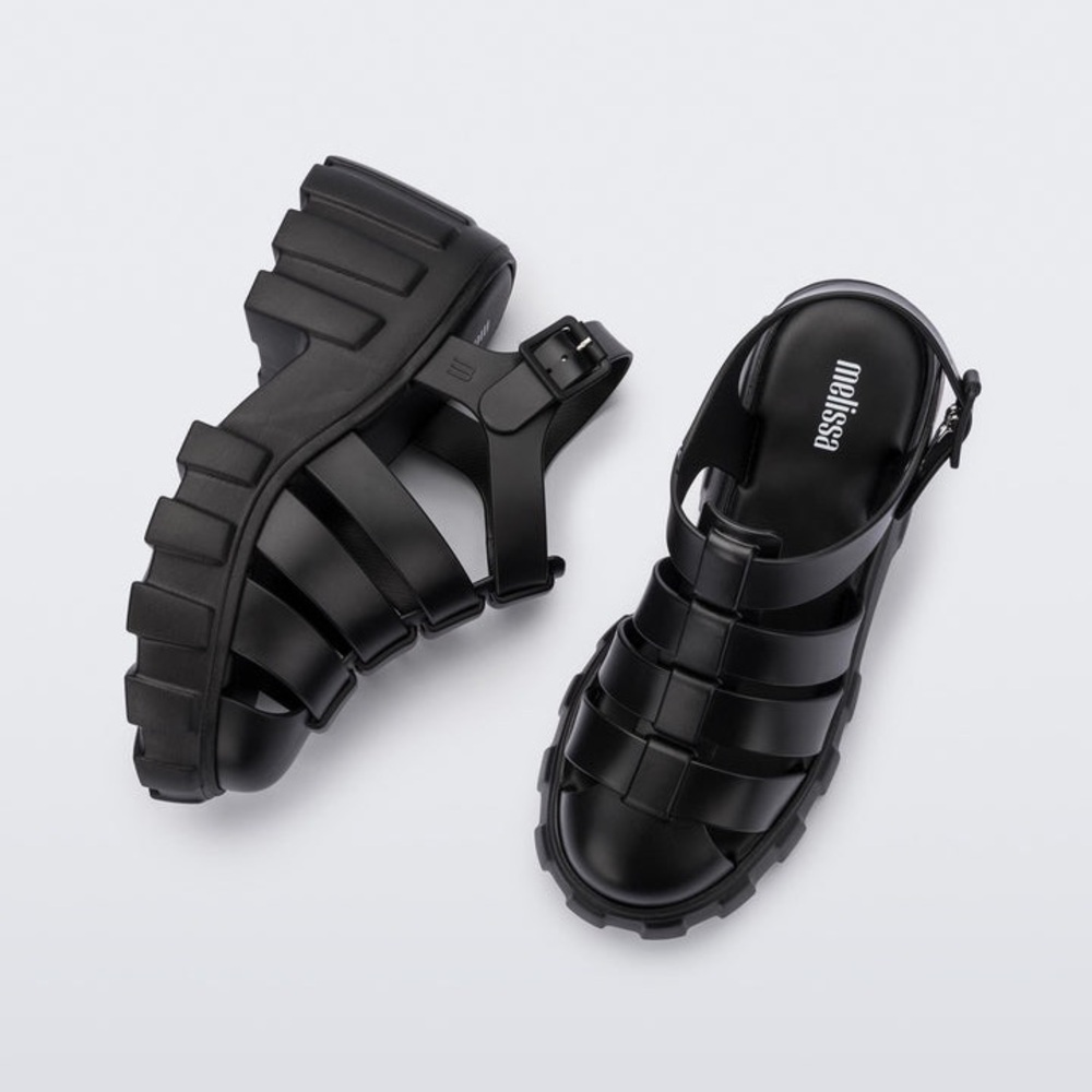 Brand: Melissa | Black Platform Megan - Picture 4 of 11